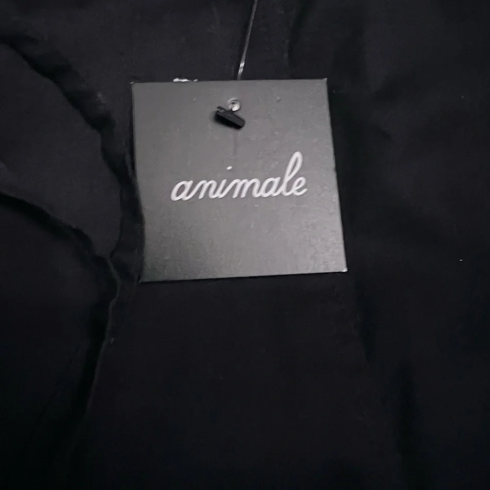 Animale by Jacques Ruc Black Full Midi Skirt Lagenlook Tiered Ruffle Embroidery - Picture 8 of 10